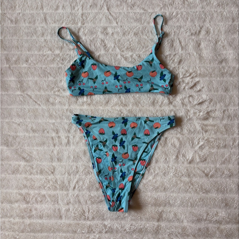Grey Bandit X Ana Stowell Fruit Bikini Set